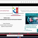 “TÜBİTAK 2209-A Proje Önerisi Yazma Eğitimi” Gerçekleştirildi