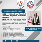 Akademisyenimize Tebrik (Dr. Öğr. Üyesi Gamze Nur ŞAHİN)